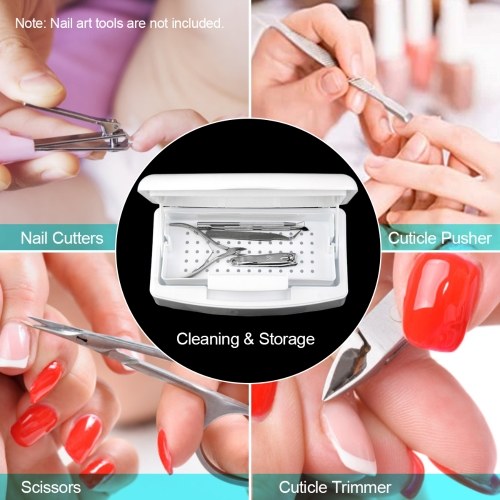 

Nail Art Tool Plastic S-terilizer Box