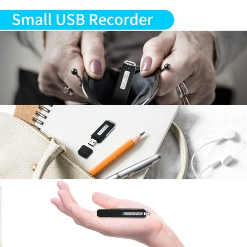 

Mini USB Voice Recorder Digital Sound Audio Recorder Dictaphone
