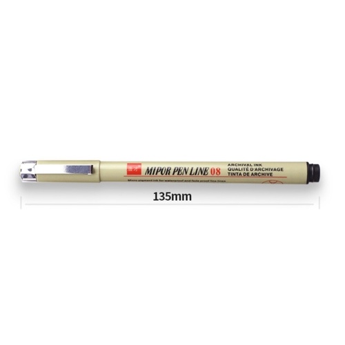 Fineliner Pen Waterproof Liner Pen Black Ink Pen