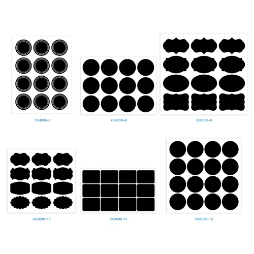 

Chalkboard Label Waterproof Reusable Sticker Blackboard Stickers