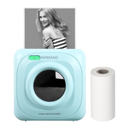 

PAPERANG Pocket Printer BT Wireless Thermal Printer Portable Mobile Printer 200dpi for Photo Picture Receipt Memo Note Label Sticker Compatible with Android iOS Windows Mac