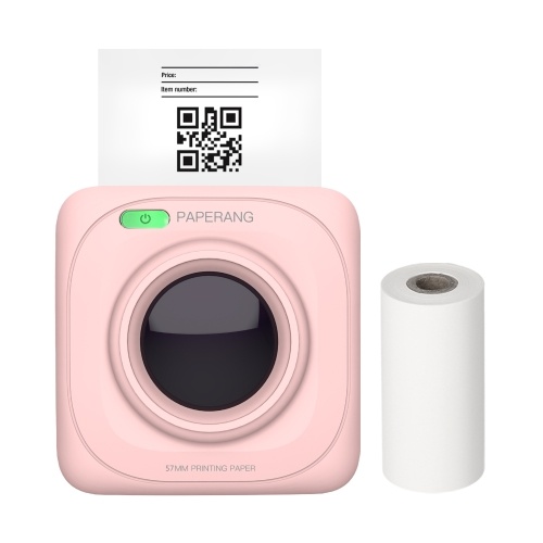 

PAPERANG Pocket Printer BT Wireless Thermal Printer Portable Mobile Printer 200dpi for Photo Picture Receipt Memo Note Label Sticker Compatible with Android iOS Windows Mac