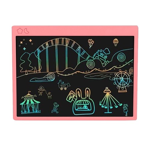 

16 Inch LCD Writing Tablet Electronic Digital Drawing Board Rechargeable Writing Pad Single Color Screen One-Click Erase with Lock Button Gift for Children Adults Home Office School