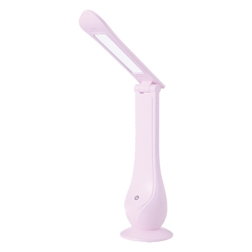 

Foldable Calendar Lamp Portable Intelligent LED Eye-Caring Table Lamp with Touch Control 3 Light Brightness Changing Power Calendar Thermometer Time Alarm Clock Function for Office Home Bedroom