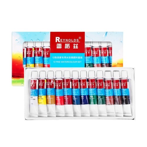 

Acrylic Paint Set 12ml Each Tube Waterproof Rich Pigments 12 Colors Art Supplies for Children Students Adults Artist Painter DIY Wall Painting on Canvas Wood Stone Ceramic Crafts Halloween Party