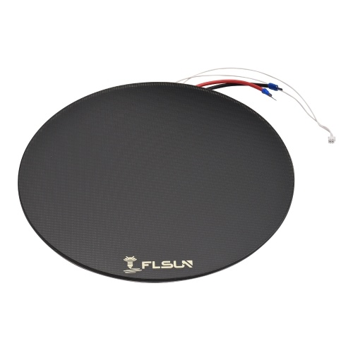 

FLSUN SR 3D Printer Glass Plate Build Surface Coated Lattice Glass Platform Hot Bed Glass Bed 3D Printer Upgraded Parts