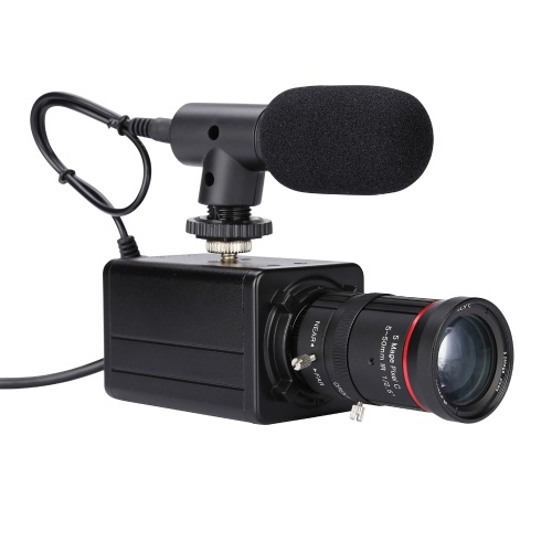 

Камера 4K HD Компьютерная камера Веб-камера USB 10-кратный оптический зум Ручная фокусировка Автоматическая компенсация экспозиции