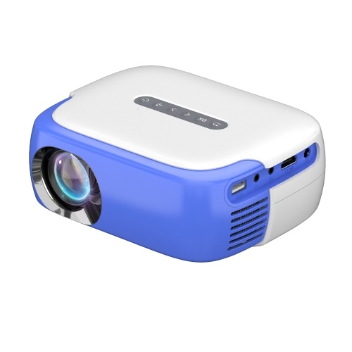 

Mini Portable LED Projector Support 1080P Built-in Focus Wheel 100inch Projection Size