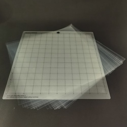 20PCS Blank Stencil Sheets 12x12in with 3pcs Replacement Cutting Mat Non-Slip Gridded