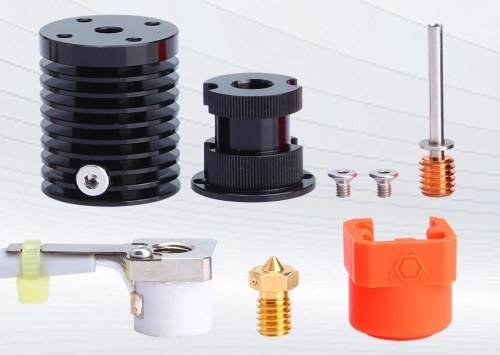 

Комплект Trianglelab TD6S Hotend с керамическим нагревательным кольцом + сопло Volcano, совместимый с 3D-принтером Voro и экструдером с прямым приводом CHC TD6 V6 HOTEND DDB DDE, подходящий