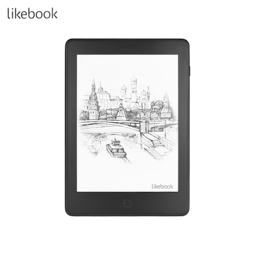 

Likebook Air E-reader Ebook Reader with 6'' E-Ink Touchscreen Frontlight Wi-Fi BT Function Android System