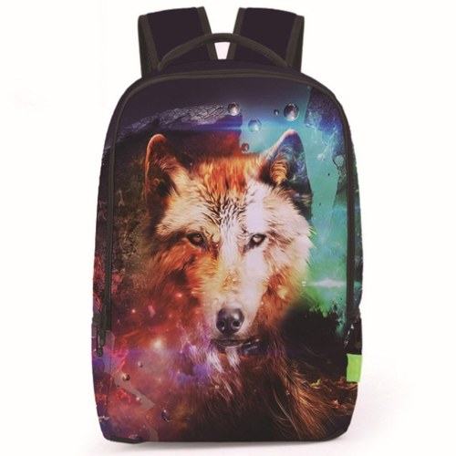 

Creative Women Men 3D Galaxy Travel Satchel Backpack