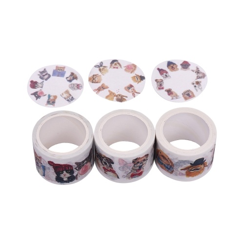3 Pcs Decorative Masking Paper Tape Set