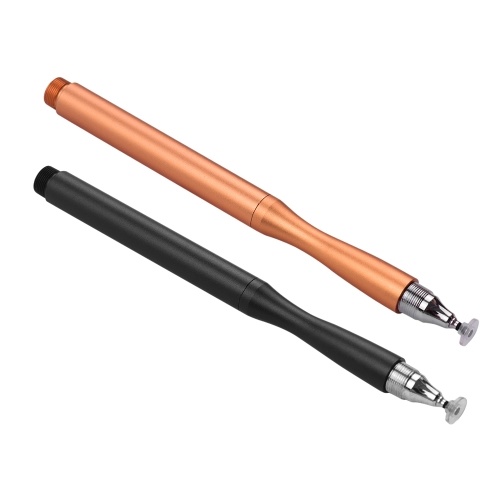 

Fine Point 2 in 1 Precision Stylus Pens with Fiber Tip and Disc Tip Universal Capacitive TouchScreens Stylus Pen