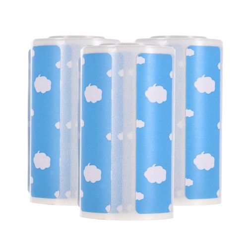 

Cute Cartoon Direct Thermal Labels Roll 57*30mm(2.17*1.18in) Strong Adhesive Sticker Clear Printing for PeriPage A6 Pocket BT Thermal Printer, 1 Roll