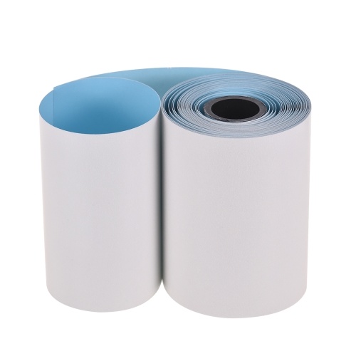

Printable Color Sticker Paper Roll Direct Thermal Paper with Self-adhesive 57*30mm(2.17*1.18in) for PeriPage A6 Pocket Thermal Printer for PAPERANG P1/P2 Mini Photo Printer, 1 Roll