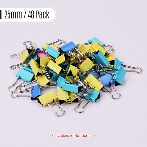 

60pcs Binder Clips Paper Clamps