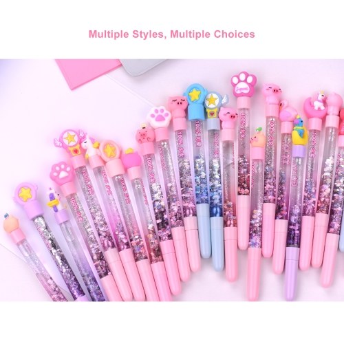 

Creative Gel Pen Lovely Quicksand Design Study Supplies Stationery