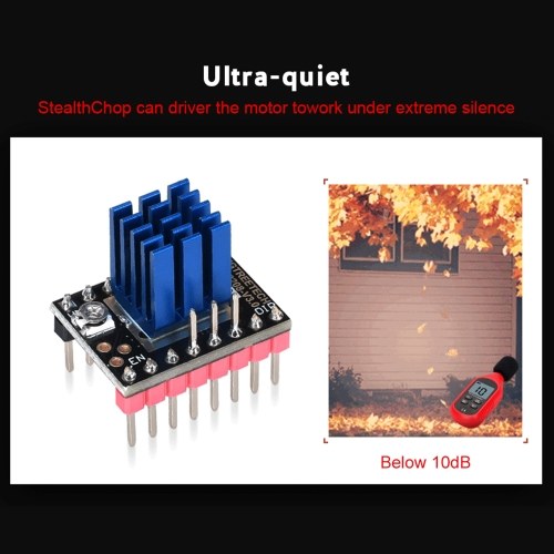 

BIGTREETECH TMC2208 V3.0 Stepper Motor Driver Stepstick