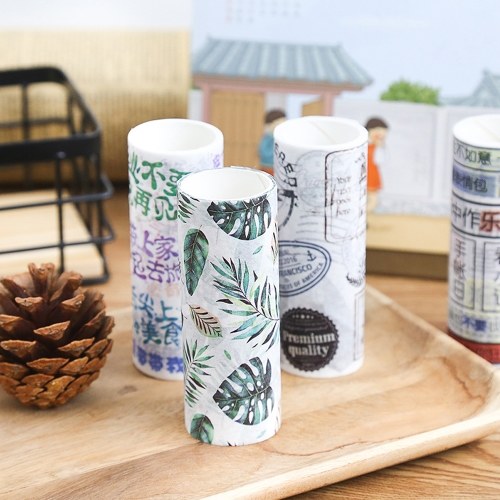 

Cute Washi Tape 100mm Wide Colorful Decorative Masking Tape Roll Adhesive Sticker Stationery Supplies