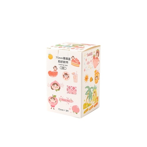 

Lovely Fruit Washi Japanese Paper Tape Pearlized Scrapbooking Tape Rolls