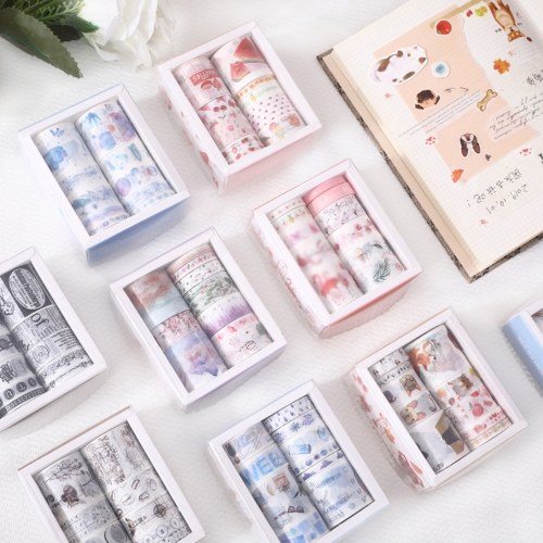 

Washi Japanese Paper Tape Scrapbooking Tape Rolls 2 Meters