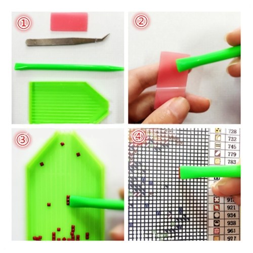 DIY 5D Diamond Painting Kit Sunflower Vase Pattern