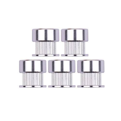 Aibecy 5pcs 2GT Synchronous Pulley Gear Wheel 20 Teeth 5mm Aluminum Bore