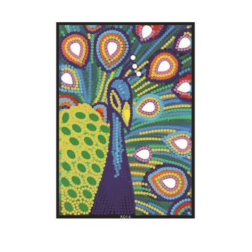 

DIY Special Shaped Diamond Painting Cover Notebook Cross Stitch Colourful Diamonds Writing Diary Notepad Book 48 Sheets Christmas Birthday Art Craft Gift