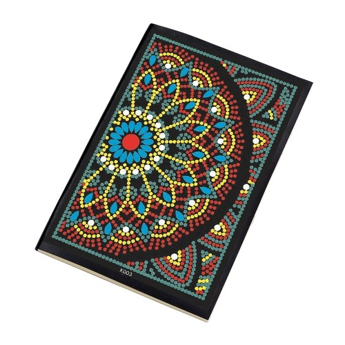 

DIY Special Shaped Diamond Painting Cover Notebook Cross Stitch Colourful Diamonds Writing Diary Notepad Book 48 Sheets Christmas Birthday Art Craft Gift