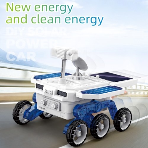 DIY Solar Mars Exploration Car 4WD Vehicle Assembly Kits