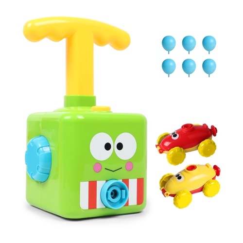 

Air Powered Vehicle Balloon Powered Launch Car Balloon Race Car STEM Educational Toy with 6 Balloons Gift for Kids
