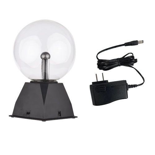 

3 Inch Plasma Ball Lamp Light Touch Sensitive Nebula Thunder Lightning Electric Globe Science Educational Gift for Children Students Teens Adults Parties Home Bedroom Decoration