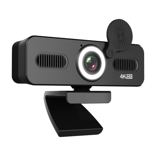 

1080P HD Webcam Computer Webcam with Microphone USB PC Web Camera 120-degree Wide Angle with Fill-in Light Free Drive for Recording Calling Conferencing Gaming Compatible with Windows Vista iOS Android