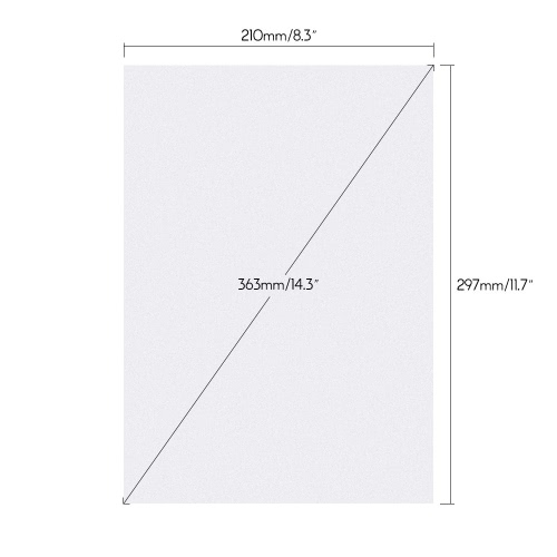 

DSB 100 Sheets Frosted A4 PVC Binding Presentation Cover 0.2mm Transparent School Office Supply Stationary for Book Document File
