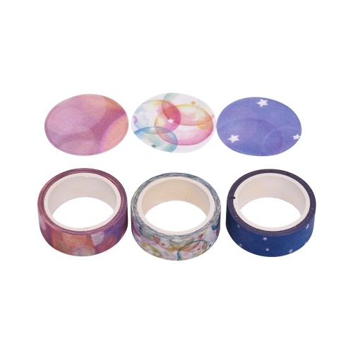

3 Pcs Decorative Masking Paper Tape Set