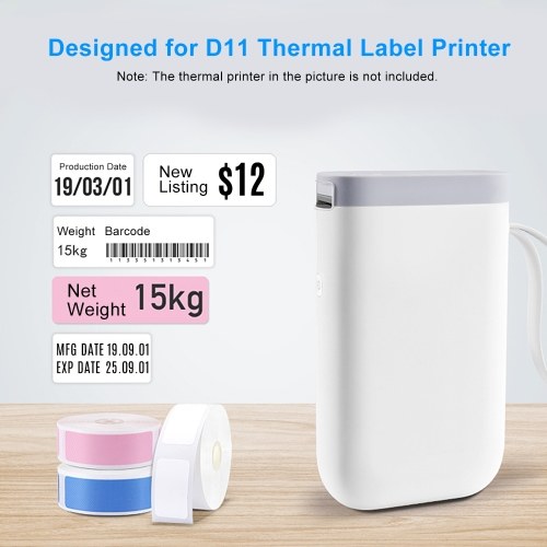 

Thermal Printing Label Paper Barcode Price Size Name Blank Labels