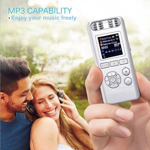 

Portable Digital Voice Recorder MP3 Player Dictaphone
