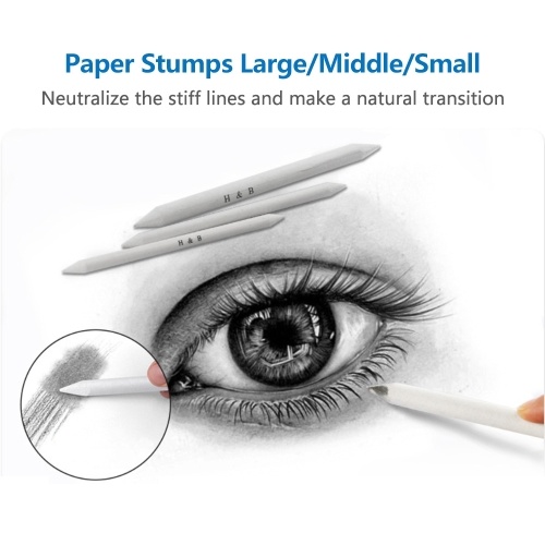 

H&B 32Pcs Professional Pencil Drawing Kit