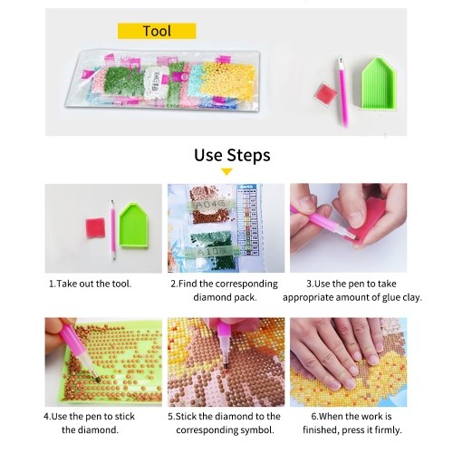 

DIY 5D Diamond Painting Kit