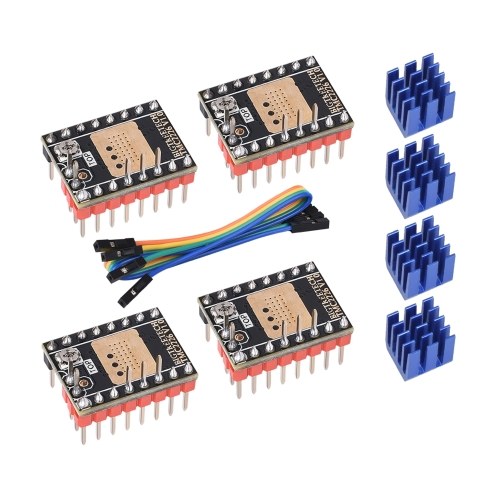 BIQU TMC2226 V1.0 controlador de Motor paso a paso UART 2.8A piezas de impresora 3D para SKR V1.3 V1.4 Turbo CR10 Ender 3 4 Uds