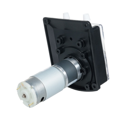 GROTHEN DC 24V Peristaltic Pump Large Flowrate Liquid Dosing Pump 1500ml/min 2 Rollers with Food-grade PHARMED BPT   Tube for Aquarium Lab Chemical Analysis Dosing Additives 