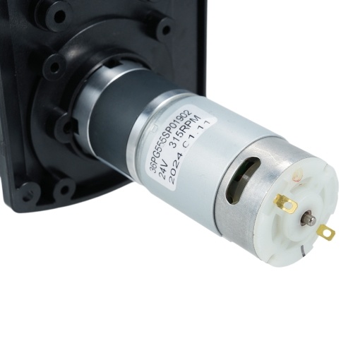 GROTHEN DC 24V Peristaltic Pump Large Flowrate Liquid Dosing Pump 1500ml/min 2 Rollers with Food-grade PHARMED BPT   Tube for Aquarium Lab Chemical Analysis Dosing Additives 
