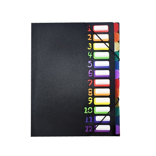 

Держатель папок с файлами Rainbow 12 страниц