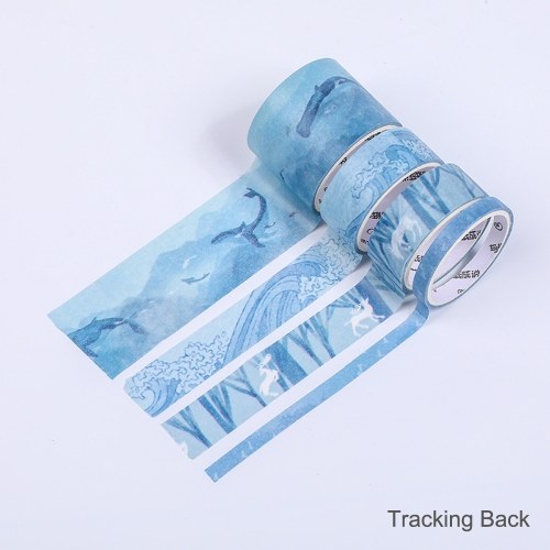 Washi Tape Set 4 Rolls