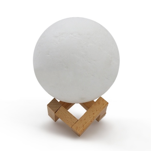 

Touched Switch LED Moon Lamp Children Bedside Night Light Bedroom Lights USB Moon-shaped Table Light