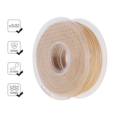 Filament en bois de PLA de filament d'imprimante 3D de 1.75mm