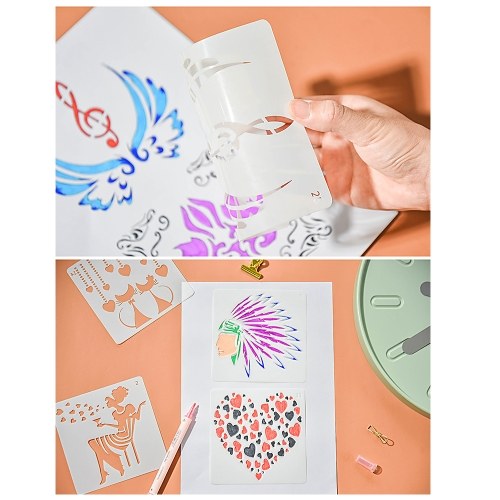 

Drawing Painting Stencils Hollow Out Design PP Templates