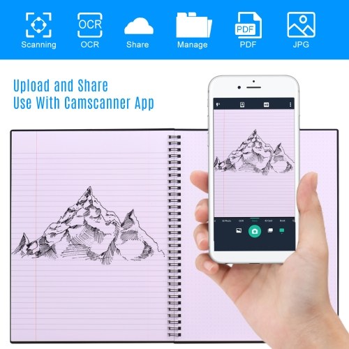 

NEWYES Erasable Reusable Smart Notebook