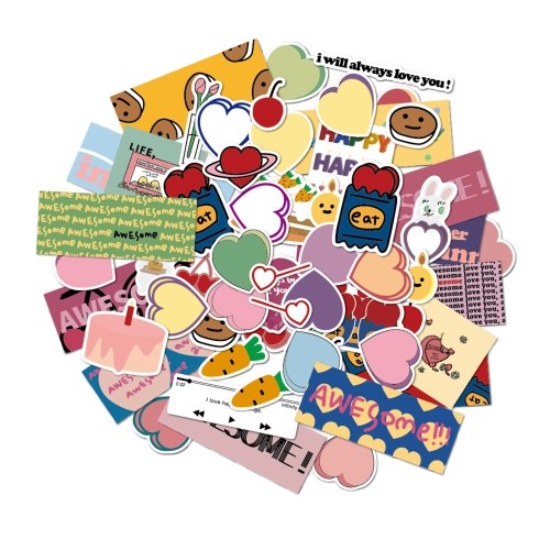 

Cherry Love Cartoon Sticker Self-Adhesive Decoration